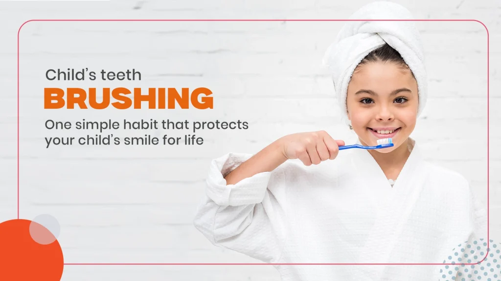 Child teeth Brushing
